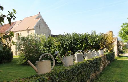 La collection d'arrosoirs! Gîte n°225 Tancrou - Seine-et-Marne - La collection d'arrosoirs!