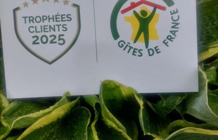 Trophées Clients 2025 et ceci depuis plus de 15ans Chambre d'hôtes n°10226 Treuzy-Levelay - Seine-et-Marne - Trophées Clients 2025 et ceci depuis plus de 15ans