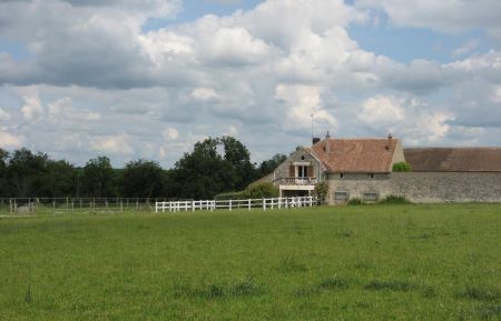 Vue extérieure Gîte n°663 Poligny - Seine-et-Marne - Vue extérieure